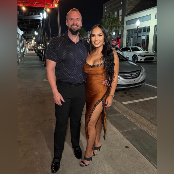 Syrah Midi Dress - Copper - Picture 3 of 6